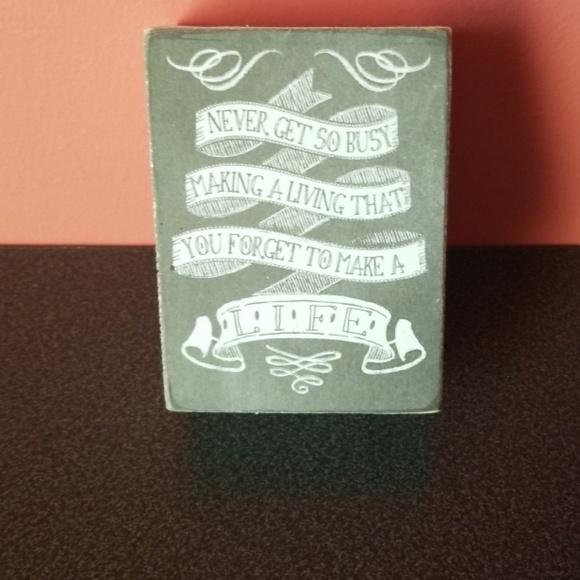 HOME decor plaque - Picture 1 of 3